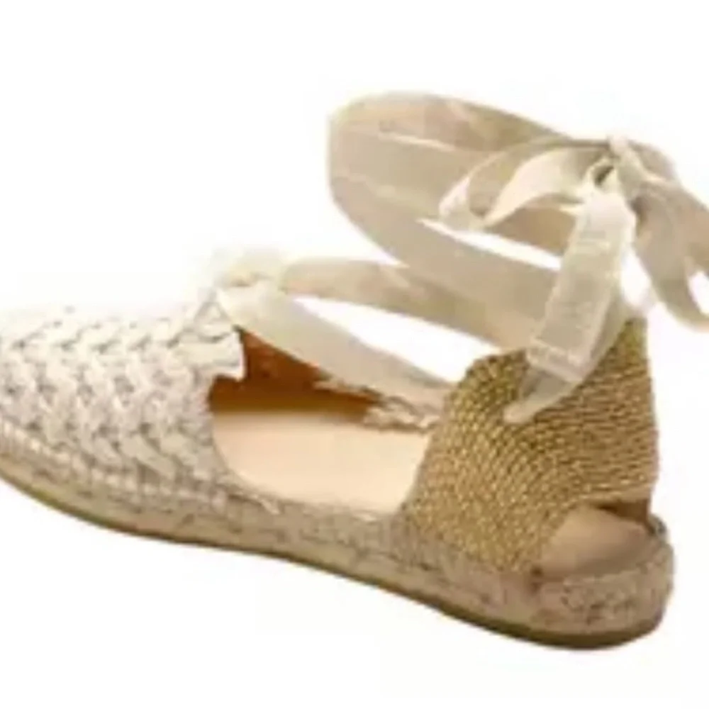 Free People VIDA ESPADRILLE WRAP Sandals, NIB Size EU 37